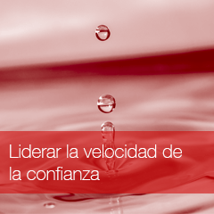 liderar la velocidad de la confianza
