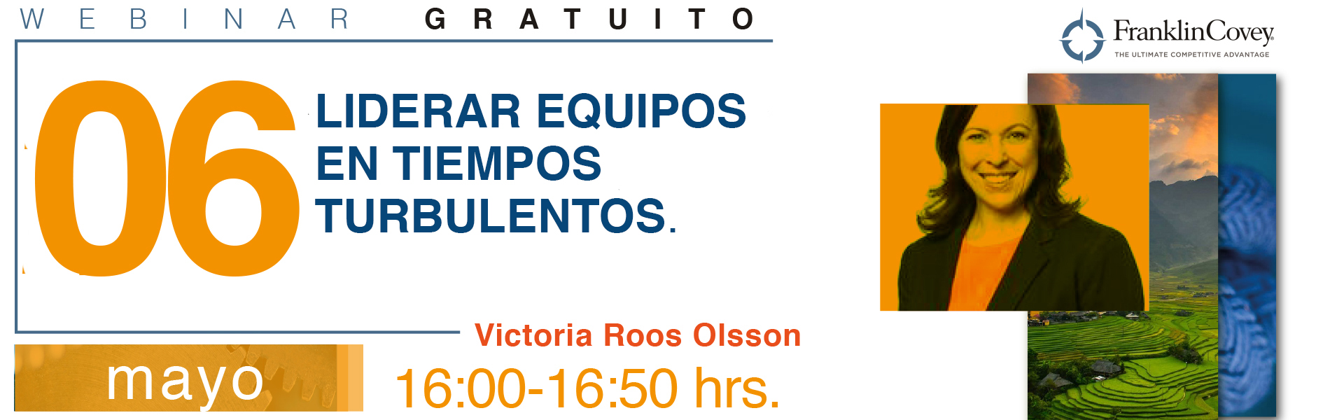 Webinar Gratuito, en Directo con Victoria Roos Olsson